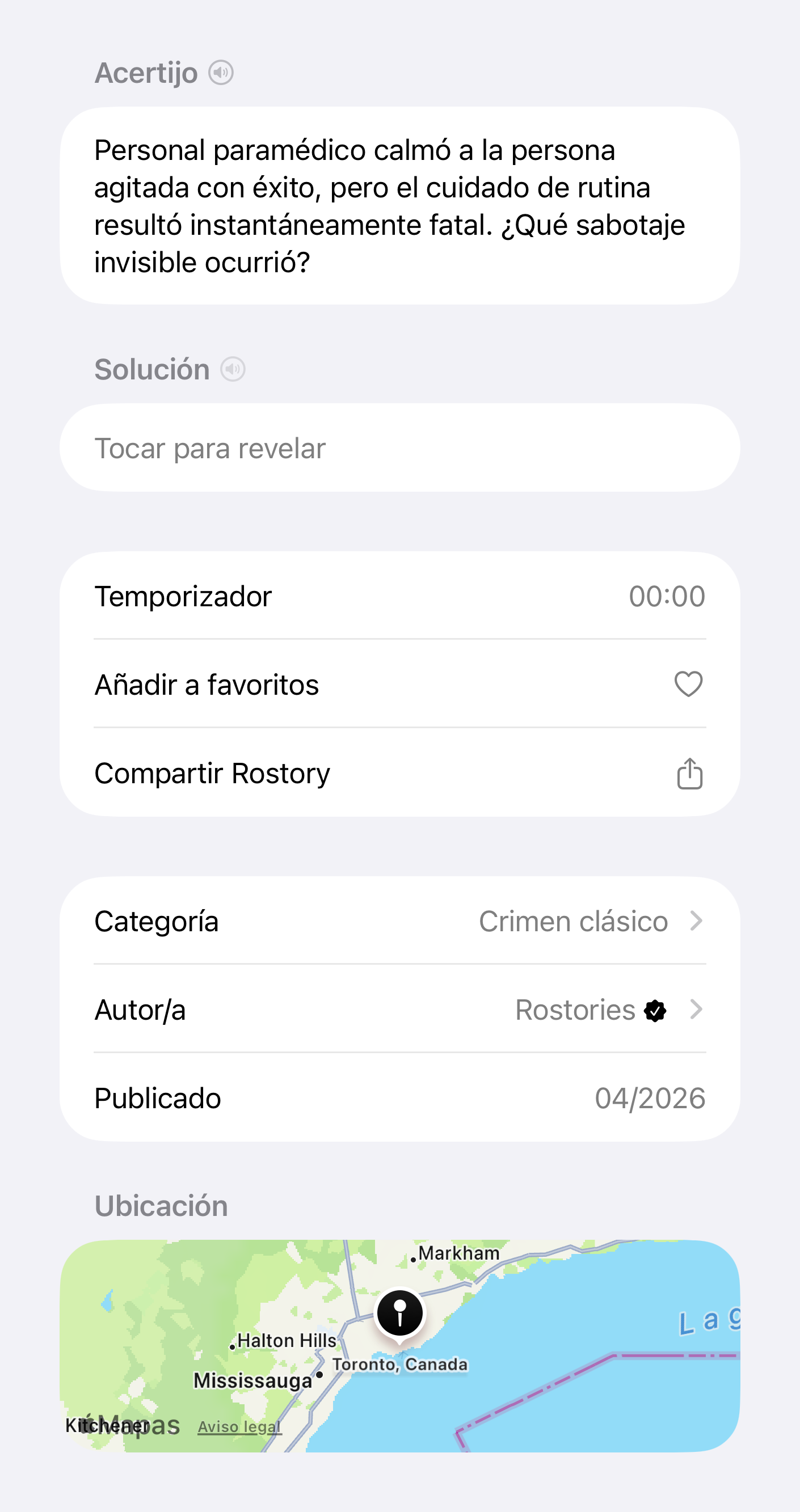 Rostories App