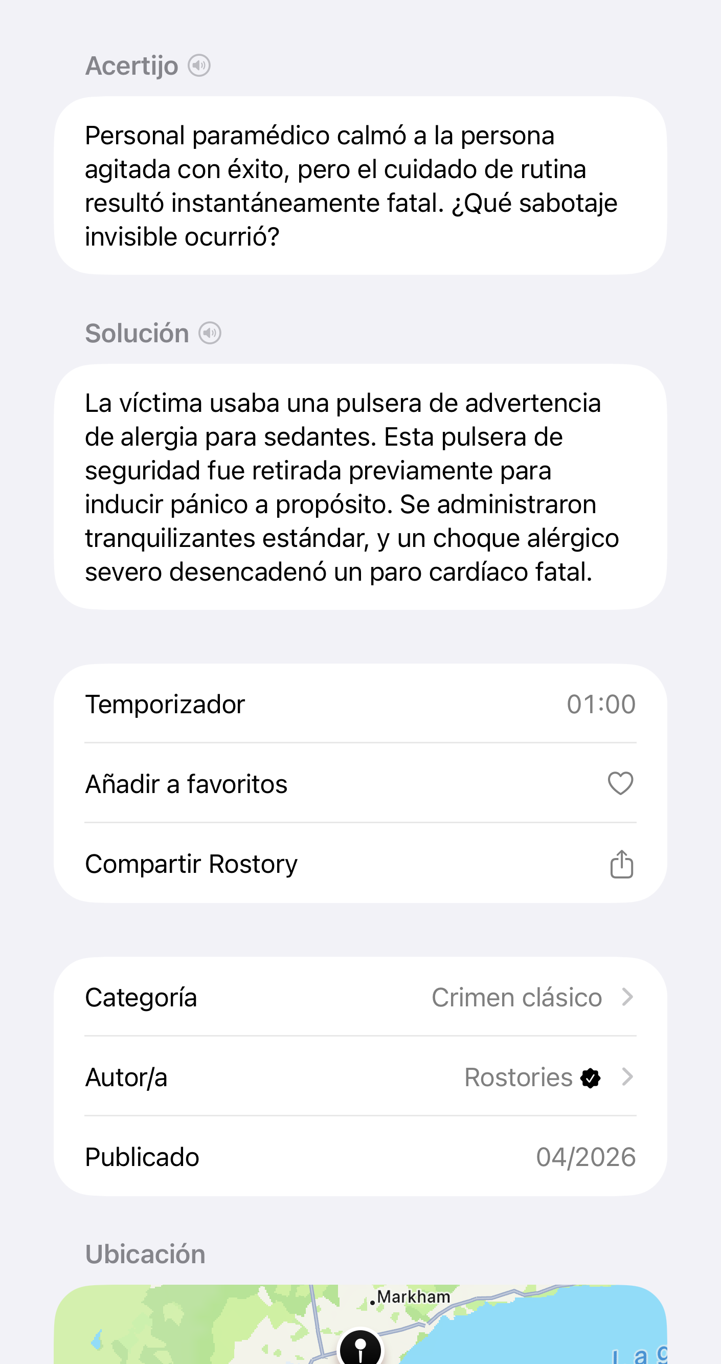 Rostories App