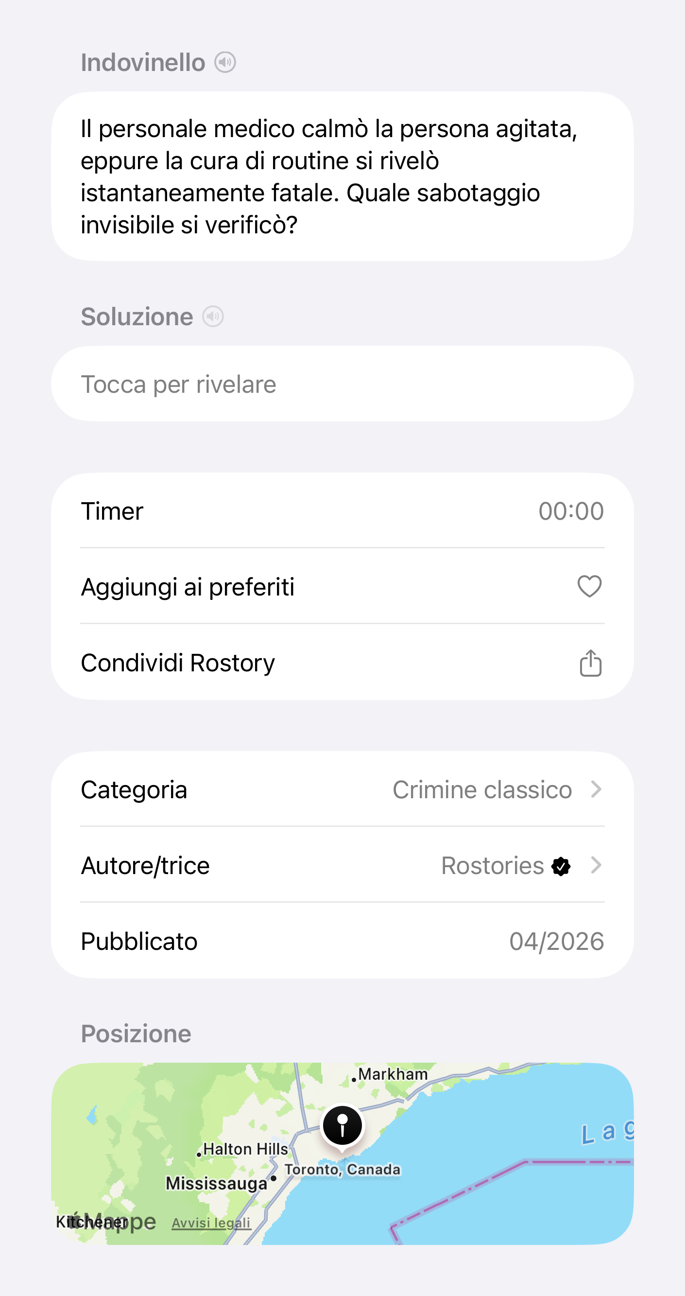 Rostories App