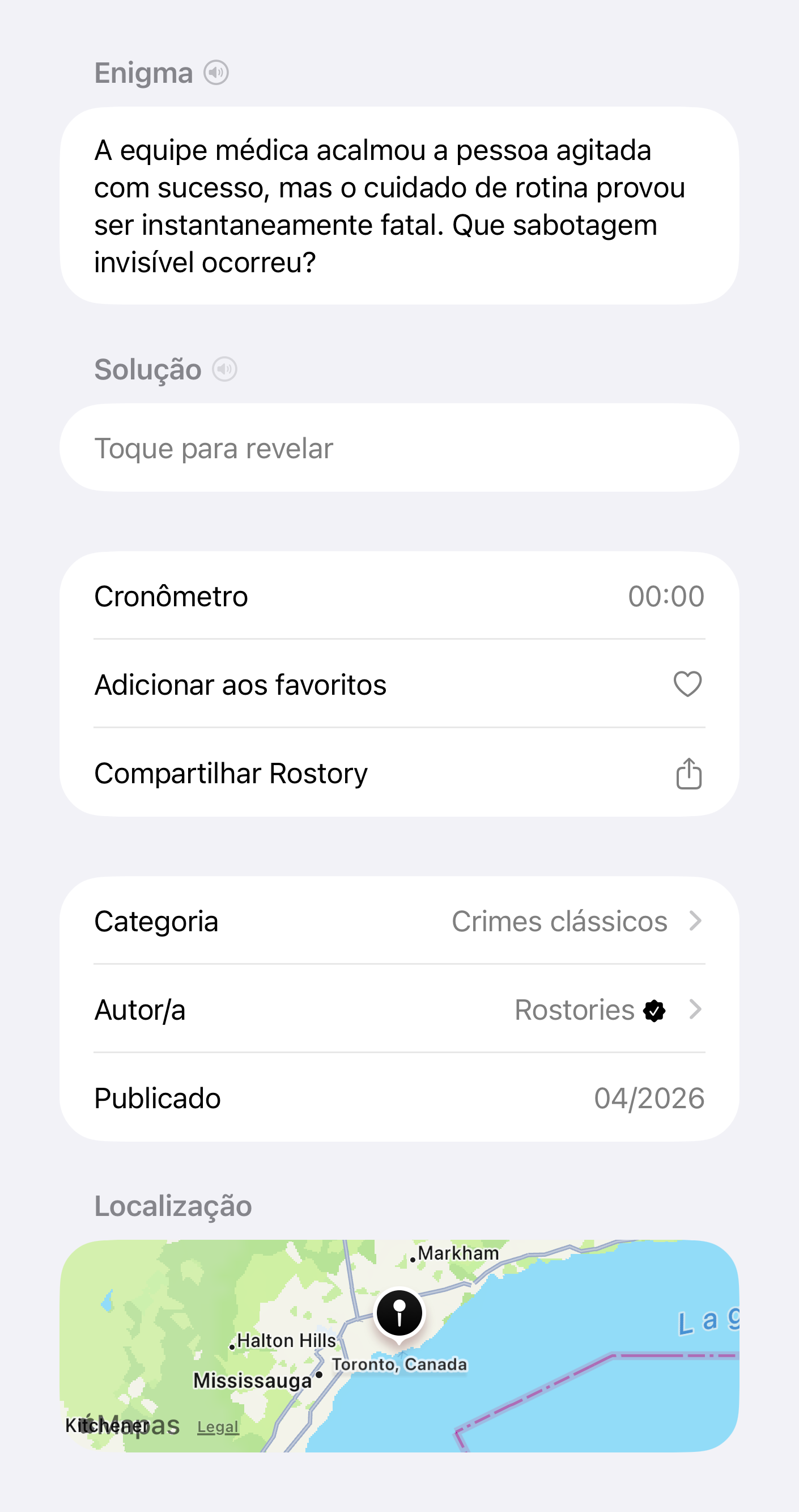 Rostories App