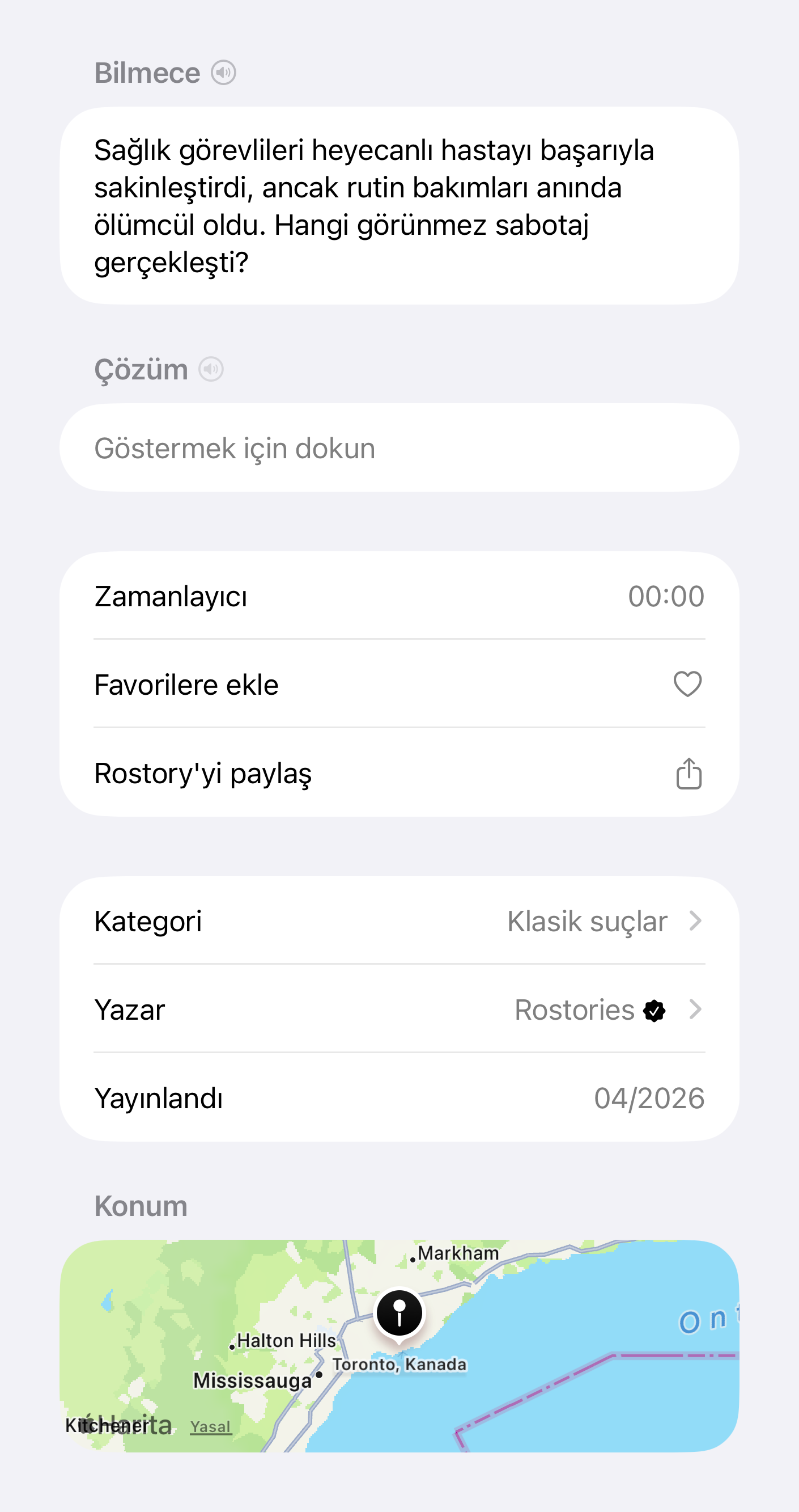 Rostories App